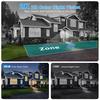 4MP Solar-Powered WiFi Outdoor Surveillance Camera with Night Vision and Baby Monitor Features