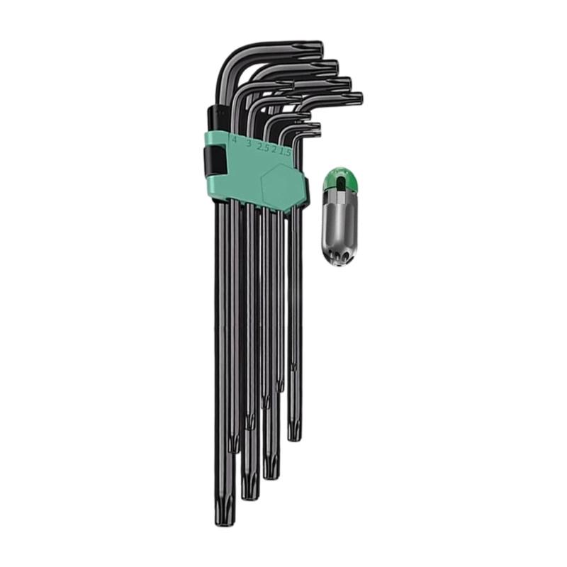 Premium 9 Size L Type Key Kit Corrosion Resistant Steel Hex Key Tool For Professional DIY Projects
