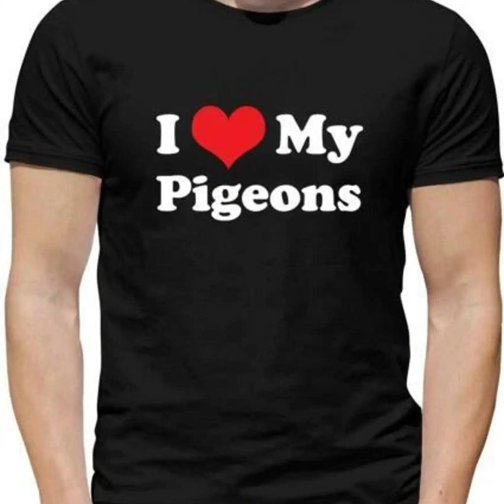 I Love My Pigeons Herren Vogel Tauben Keeping Homer Homing Pet Vintage Comfortable Breathable Casual Stylish