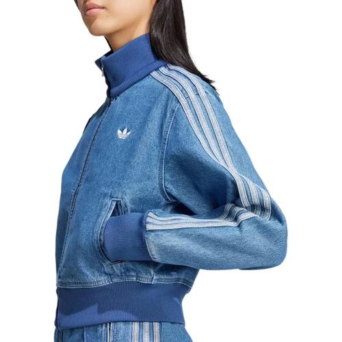 Adidas Adicolor ג'ינס Track Top אינדיגו ג'ינס JD2570 נשים