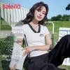 Baleno Women's Contrast V-neck T-Shirt