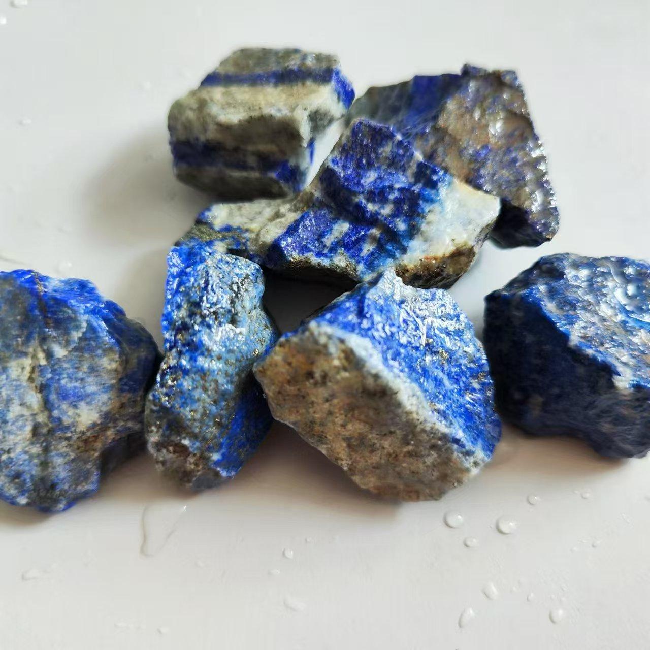 Natural High Quality Lapis Lazuli Stone Quartz Raw Stone Mineral Specimens Spiritual Healing Home Decoration Stone 100g синий