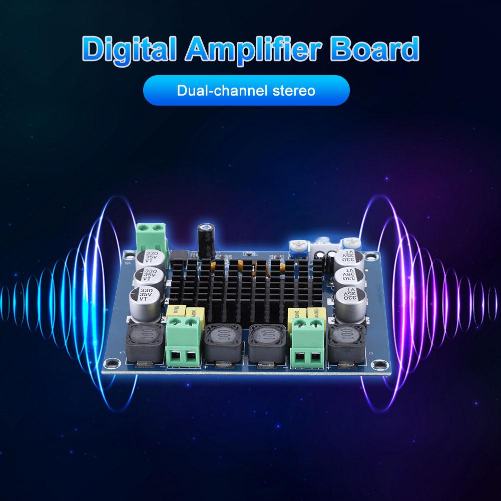 XH-M543 Strong Power Amplifier Board 2*120W Made In China TPA3116D2 DC 12-26V 2 Channel for Speaker Electronic DIY Kit