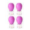 4 Pcs Facial Cupping Set, Vacuum Massage Professional Neck Muscle Set for Home,