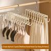 Multifunctional Non-Slip Camisole & Underwear Hanger with No-Trace Clips for Dorm or Home Storage.
