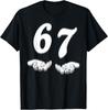 Funny Six Seven 6 7 Meme Gen Alpha Slang T-Shirt Unisex T-Shirt