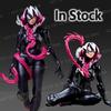 NEW KO KAIYODO REVOLTECH SPIDERMAN GWENOM Anime Action Figures Revoltech Amazing Yamaguchi Gwenom Venomized Gwen Stacy Model Toy