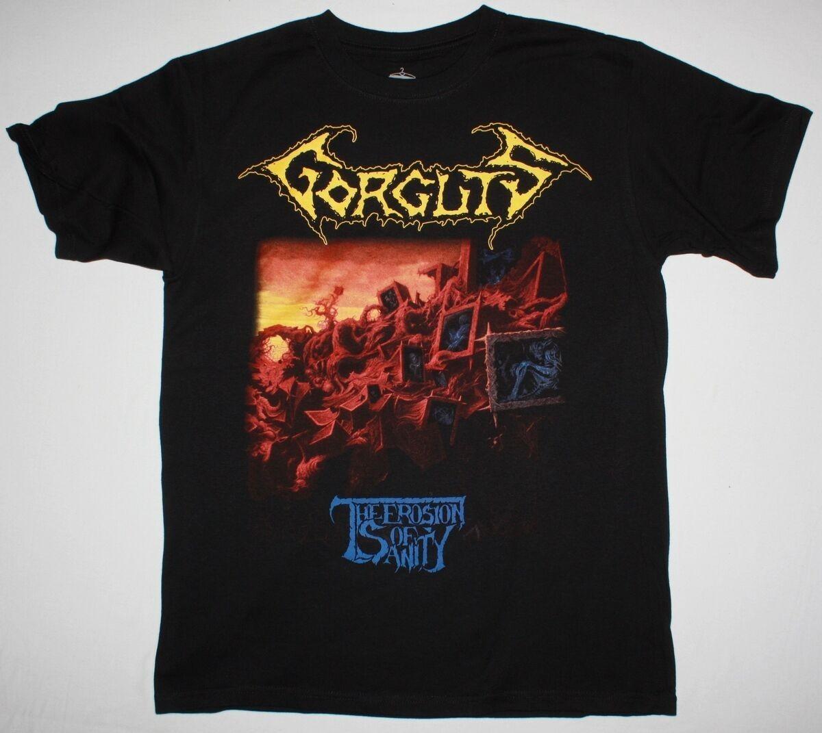 GORGUTS THE EROSION OF SANITY NEW Black Men S-234XL T-shirt M