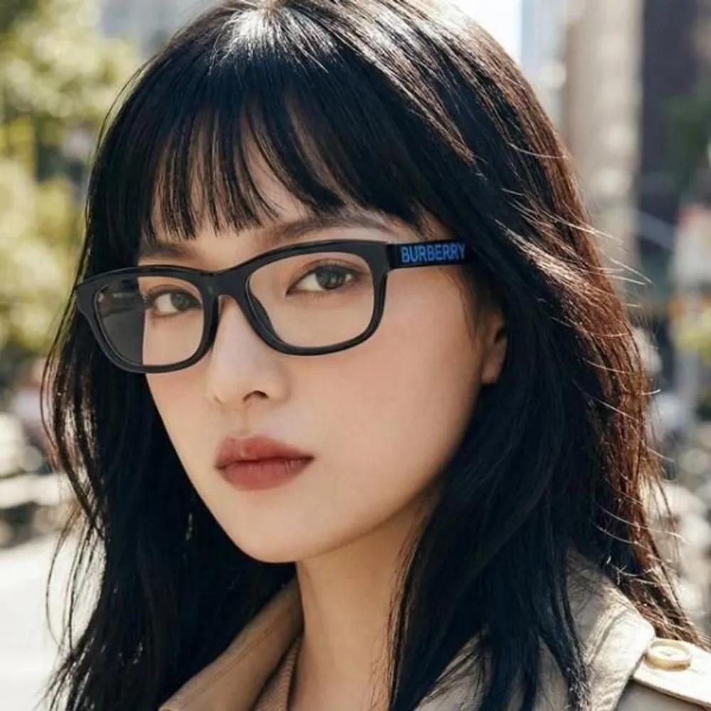 [Burberry] Eyeglass Frames BE2385U 3001 Horn-rimmed Square Black Daily