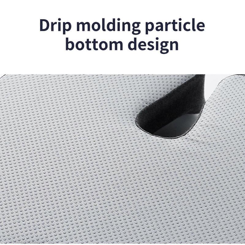 Ergonomic memory foam car seat cushion, suitable for office chairs and car seats, relieves back and tailbone discomfort, pink