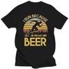 Unisexs Clothing Vintage Printed Tshirt Unisex I Run Because I Really Like Beer T Shirt Casual Short Sleeve TShirt Streetwear Funny R