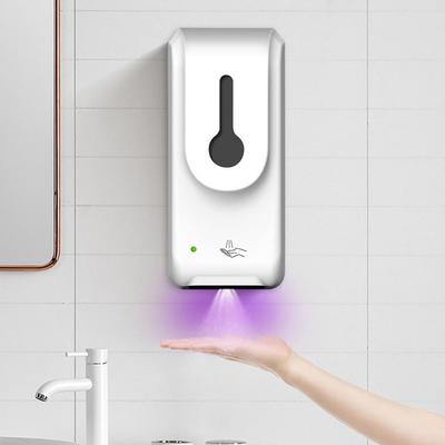 MOONNMaelove 1000ML Automatic Induction Disinfection Soap Alcohol Sprayer Touchless Dispenser