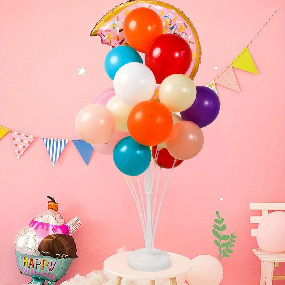 2pcs Balloon Stand Kit 63inches Balloon Sticks on Floor and Table Balloon Holder Party Decoration for Wedding Birthday Graduation