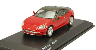 Kyosho Original Maßstab Toyota 86 Cb Lightning Red Fertigmodell 1/64 X-Style