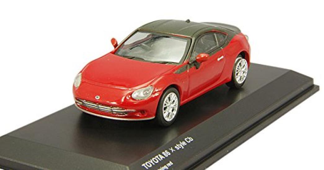 

Kyosho Original Scale Toyota 86 Cb Lightning Red Finished Product 1/64 X-Style