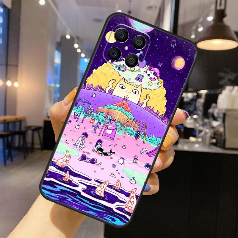 Omori Phone Case For Huawei P30 P20 P40 Lite P50 Pro P Smart 2019 Nova 5T Honor 50 X8 X9 Cover