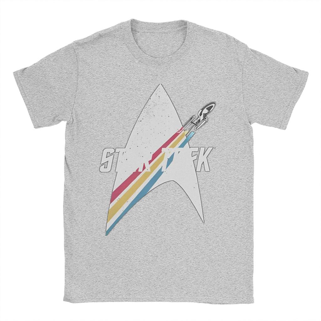 Casual T Shirt Summer S/Stars T/Treks Hipster T Shirts Starfleet Theme  Cotton Tshirt Adult Casual Hot Sale Short Sleeve Tops