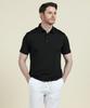 PANICALE Black Aerocool Stretch Polo Shirt