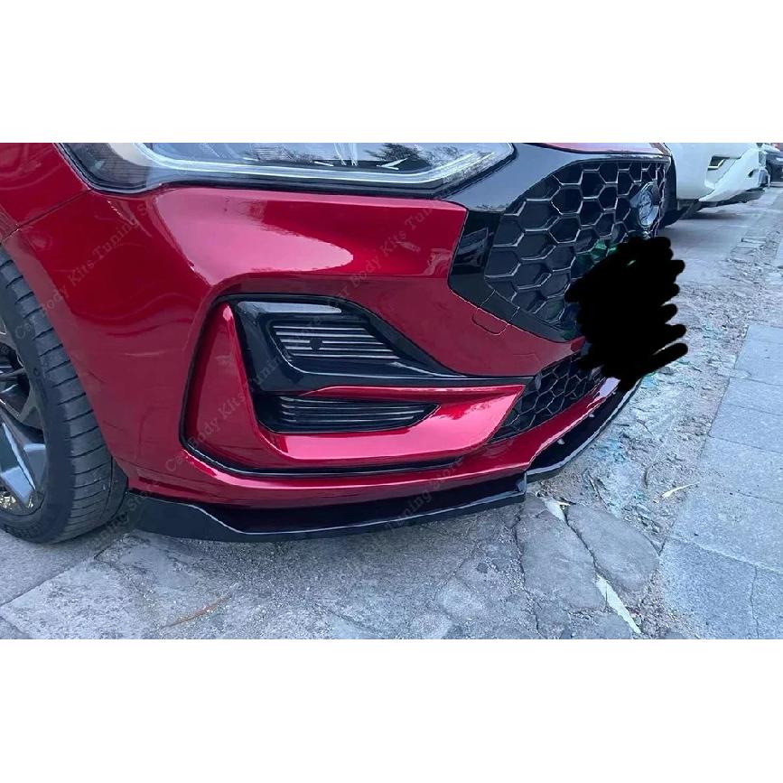Labbro Paraurti Anteriore Stile Maxton Per Ford Focus Mk4 ST ST-Line 2019-2025 Diffusore Spoiler Esterno Canard Splitter Kit Carrozzeria Personalizzati