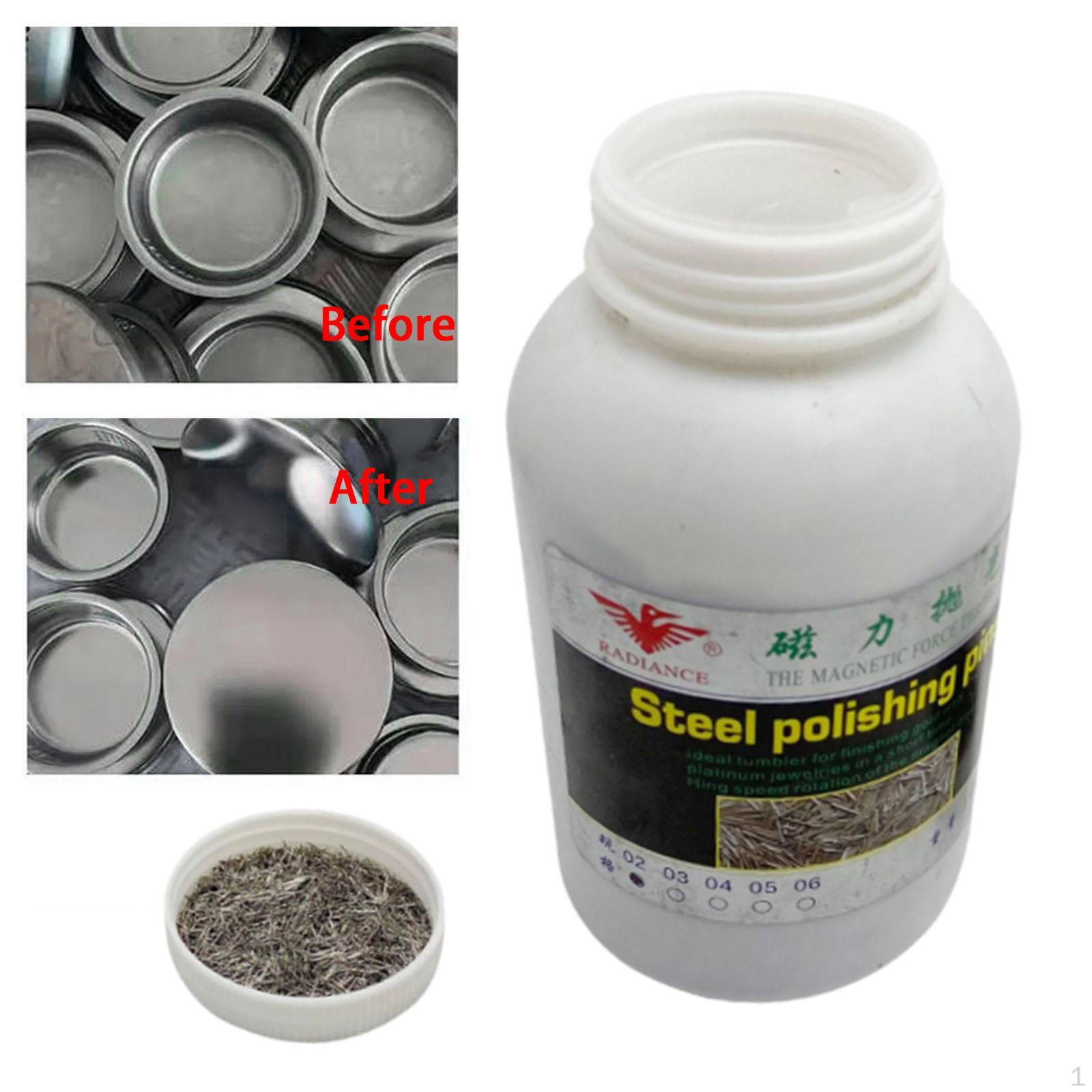 

Стальные галтовочные штифты Полировщики ювелирных изделий Финишная обработка для полировки 0.3.mm 1 kg