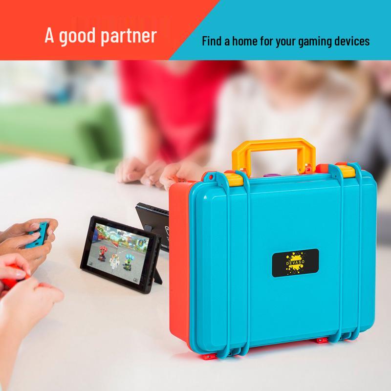 DEVASO Nintendo Switch Storage Case for Console, Controllers & Accessories - Tears of the Kingdom Edition