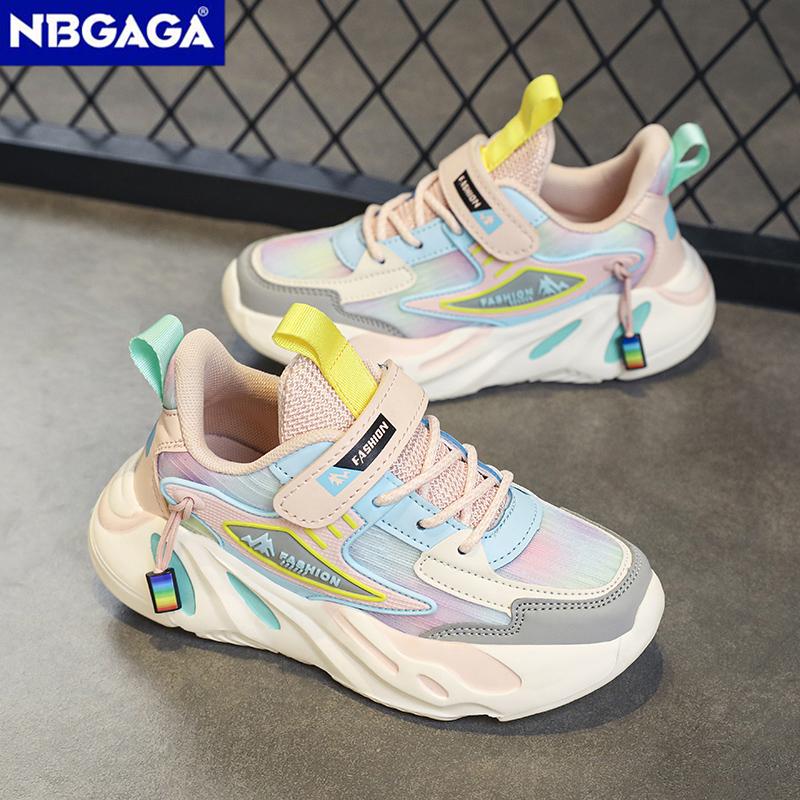 Fashion Children Sport Shoes for Girls Sneakers Non Slip School Walking Sneaker Summer Mesh Breathable For Kids Tennis Casual Non Slip