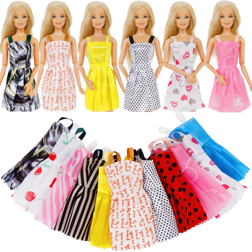 Doll Accessories Clothes Swimsuit,Bike,Guitar,High HeelsFor 30cm Doll Clothes Cute Dress Birthday Toys Gift Barbie Shoes Ob11
