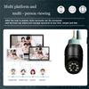 E27 Bulb Surveillance Home Panorama Camera CCT Security IP Camera Wireless Netcam Support Two-Way Audio