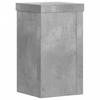 Vidaxl Podstawki Pod Doniczki, 2 Szt., Szarość Betonu, 10X10X18 Cm