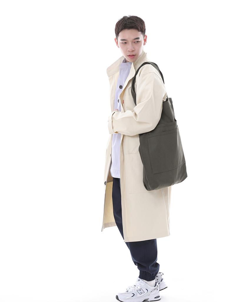 Saintcrew Freestyle Life Simple Shopper Eco Bag Fls-103 Khaki