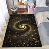 Soft and Comfortable Modern Milky Way Pattern Carpet Anti Slip Carpets in Gaming Rooms Bedrooms Living Roomsand Entrances