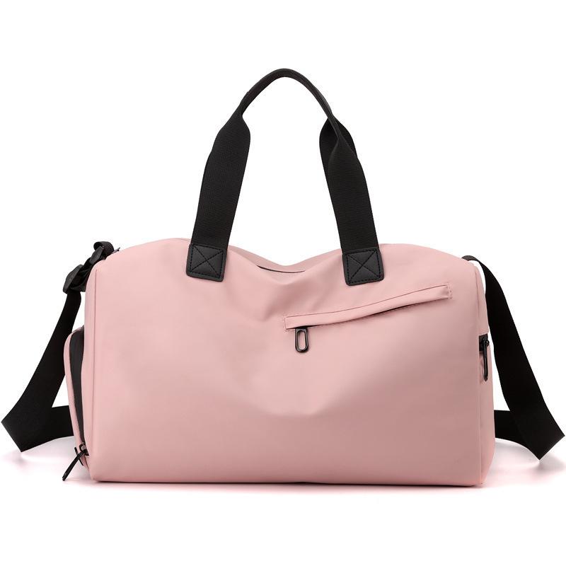 Minimalistische Duffeltas voor Reizen, Sportschool en Dagelijks Gebruik met Schouderband Grote Capaciteit Waterbestendige Tote Bag