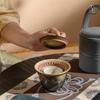 Wan Qian Tang Dunhuang Collaboration Portable Ceramic Travel Tea Set