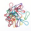 100Pcs Metal Safety Pins Gourd Pear Shaped Bulb Pins Clips Knitting Stitch Marker Tag Hangtag Pin Fastener Craft DIY Accessories