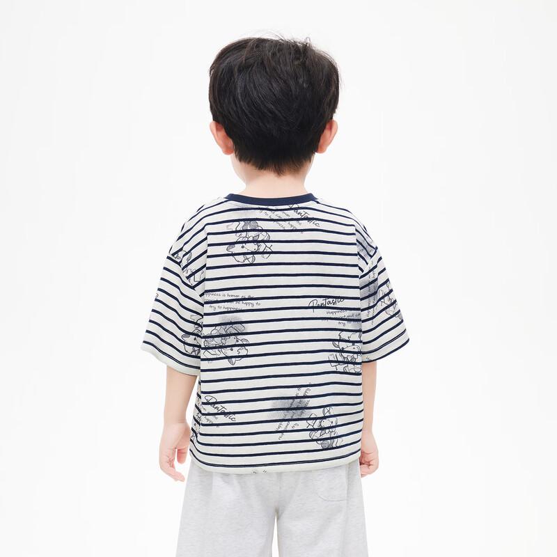Royal Childhood Boys' Striped Short-Sleeve T-Shirt