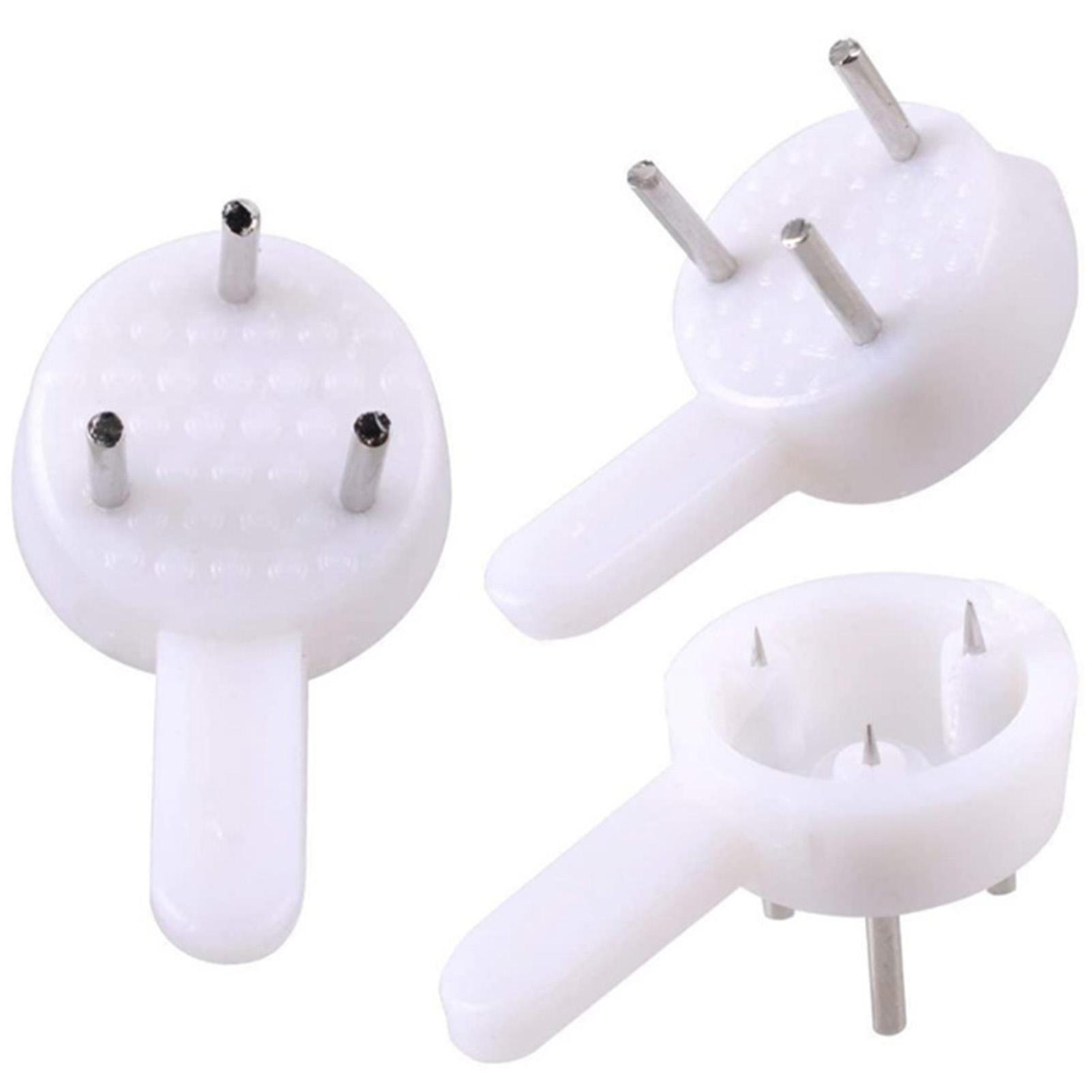 

40Pcs Nail Screw Wall Hooks, Multifunctional Picture Hooks for Art Decor, Holds Clocks, Mirrors and More with Easy