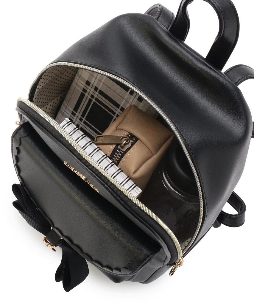 Reborn Company Ribbon Mini Backpack Black [Butter]