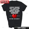Open Heart Surgery Patient Operation Unisex Shirt Gift with Retro Aesthetic T Shirt Femme for Travel Punk Tee Stylish Comfy Soft