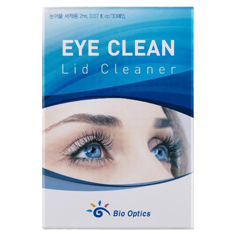 BioOptics Eye Clean Lid Cleaner Eyelid Cleanser 30p, 60ml, 1 pcs