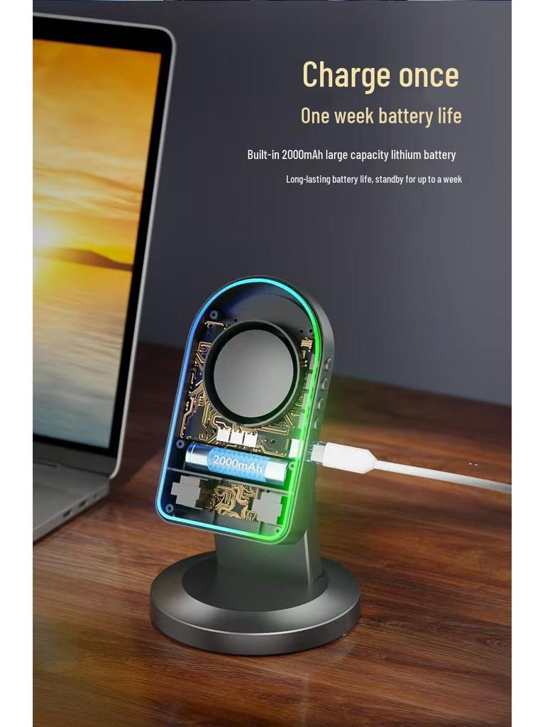3-in-1 Wireless Induction Bluetooth Speaker & Stand