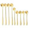 Stainless Steel Long Handle Cherry Blossom Coffee & Dessert Spoon