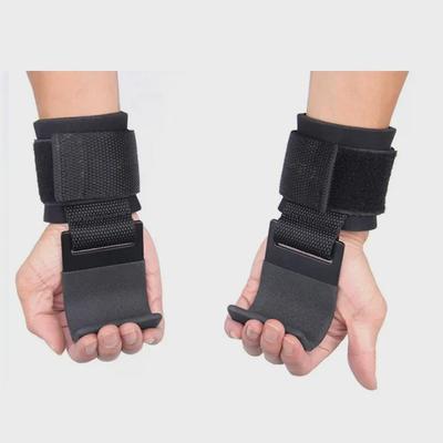 Men's Weightlifting Wrist Straps and Power Hook for Strength Training