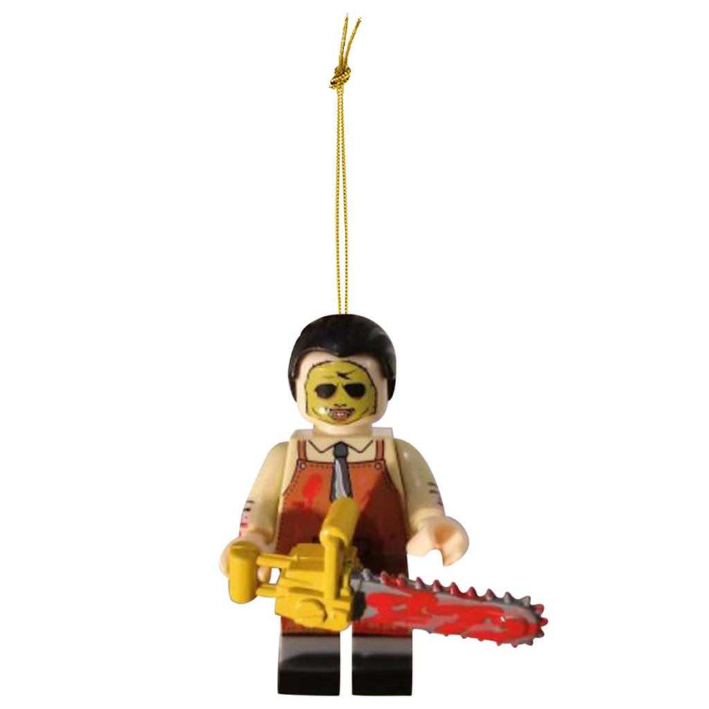 Acrylic Flat Horror Gnome Pendant Halloween Theme Car Interior Rearview Mirror Hanging Ornament Home Decor Accessories