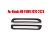 For Honda HR-V 2023-2025 Carbon Fiber Rear Fog Light Eyelid Molding Frame Trim