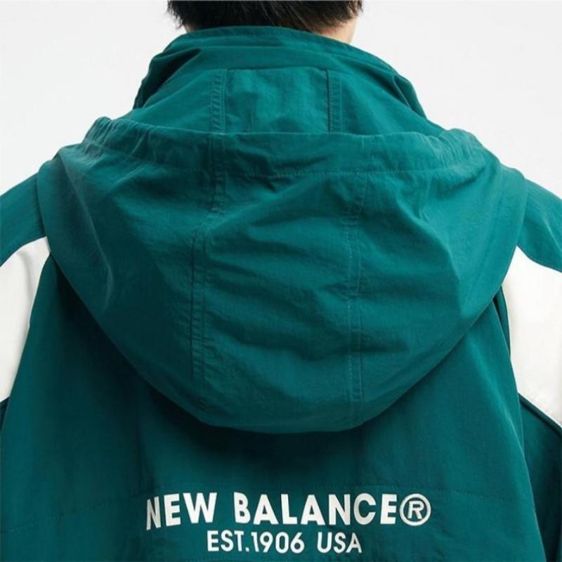 New Balance Iu Windshield  Uni Color Block Warm Up Jacket