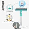 Household Glass Cleaner - Can Spray Water, Has A Glass Scraper, Three-color Window Cleaning Tool, Multi-functional Glass Cleaning Device