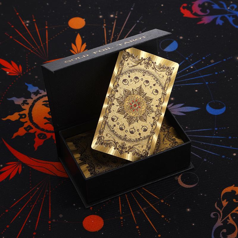 Witekin Gold Foil Tarot Cards: Complete Beginner Set with Analysis