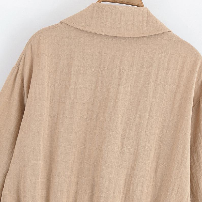 2025 Léto Dámská móda Nastavitelná krátká bunda - Evropský a americký styl