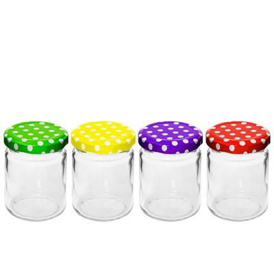 110ml Jar with Lid, 12 Pcs. | TR-055