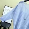 Ausgestrickter Pullover mit Lochmuster Rundhals Ausgestricktes Oberteil Mode Strand Überwurf Strandurlaub